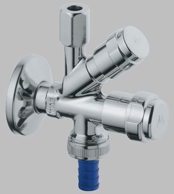 Grohe WAS-Kombieckventil 41073 Design-Gr. DN15 mit RV chrom