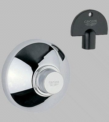 Grohe Unterputz-Ventil-Oberbau Atlanta 19841 T:20-200mm Steckschlüssel chrom