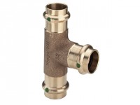 Viega Sanpress T-Stück, Mod. 2218, aus Rotguss Viega Sanpress T-Stück, Mod. 2218, aus Rotguss