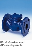 ARI Flanschen-Rückschlagventil 12003, PN16, EN-JL1040, Loser Kegel m. Feder ARI Flanschen-Rückschlagventil 12003, PN16, EN-JL1040, Loser Kegel m. Feder
