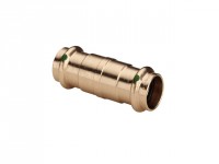 Viega Sanpress Schiebe-Muffe, Mod. 2215.5, aus Rotguss Viega Sanpress Schiebe-Muffe, Mod. 2215.5, aus Rotguss