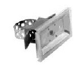 Tyco Sign Schilderhalter 100x50mm, galv. verz., m. Klarsichtabdeckung, Art.-Nr. 2130033 Tyco Sign Schilderhalter 100x50mm, galv. verz., m. Klarsichtabdeckung, Art.-Nr. 2130033